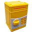 Детская игрушка "Копилка-сейф" 777S (Yellow) механическая - миниатюра 1