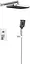 Душевая система универсальная Qtap Aquarius Chrome QTAQA64103NGC - миниатюра 1