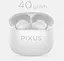 Навушники бездротові Pixus Band білі - мініатюра 7