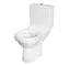 Унітаз-компакт Cersanit City 604 CleanOn 011 3/5 л з дюропластовим сидінням Slim SoftClose+QuickRelease 30412 - мініатюра 2