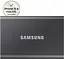 Портативный SSD Samsung 1 ТБ USB 3.2 Gen 2 Type-C T7 Серый - миниатюра 3