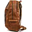 Мужской кожаный городской рюкзак рыжий крейзи хорс TARWA 47х28х18 см sum0028446 - миниатюра 3