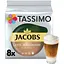 Кофе в капсулах Tassimo Jacobs Latte Macchiato Classico 8 шт. - миниатюра 1