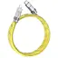 Дата кабель Hoco U113 Solid 20W Type-C to Lightning (1m) Gold - миниатюра 2