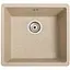 Гранітна кухонна мийка Romzha Mira U-400 Piesok (301) під стільницю - мініатюра 1