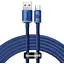 Кабель Baseus Crystal Shine Series Fast Charging Data Cable USB to Type-C 100W 2 м блакитний - мініатюра 1