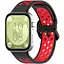 Ремешок DK для Huawei Watch Fit 3 Silicone Sport Band Nike (017791) (black / red) - миниатюра 2