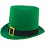 Капелюх Патрик циліндр зелений - мініатюра 1