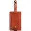 Шкіряна бірка для багажу Бланк-тег світло-коричнева - мініатюра 6