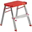 Драбина Rolser Taburete M/2 2 щаблі Rojo (MD2001-1009) - мініатюра 1