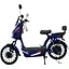 Електроскутер двомісний Crosser CR6 20 дюймів (600W, 60V, 20Ah) синій - мініатюра 1