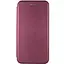 Чехол-книжка Epik кожаный Classy для Samsung Galaxy A06 Бордовый - миниатюра 1
