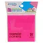 Прозрачные стикеры для заметок Р71-1, 50 листов, 76 х 76 мм Розовый - миниатюра 1