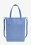 Шкіряний шоппер Nancy блакитний - мініатюра 2