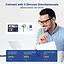Безпроводная Bluetooth-гарнитура G5 с микрофоном, шумоподавлением и зарядным кейсом Гарнитура для водителей - миниатюра 6