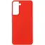 Чехол Silicone Cover Lakshmi (AAA) для Samsung Galaxy S21 FE Красный / Red - миниатюра 1