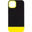 Чохол Epik TPU+PC Bichromatic для Apple iPhone 11, 6.1 Black/Yellow - мініатюра 1