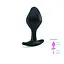 Анальная пробка Mystim Rocking Force 10.5 см (черный) - миниатюра 3