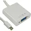 Конвертер mini Display Port тато на Vga мама 30 cm пакет - мініатюра 1