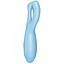Клиторальный смарт вибратор Satisfyer Threesome 4 Blue с тремя пальчиками - миниатюра 3