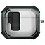Футляр протиударний Locking Button для навушників Airpods 4 Apple Green - мініатюра 1