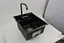 Кухонна мийка CM 40x50 прихована PVD чорна Platinum Handmade, Чорний - мініатюра 2