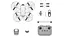 Квадрокоптер DJI Flip DrOne RC-N3 (CP.FP.00000179.04) - мініатюра 1