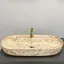 Умивальник VBI Terni M travertine накладний VBI-011804 - мініатюра 3