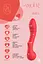 Вібратор Dreamtoys Amour Aimee 22 см червоний - мініатюра 4