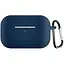 Чохол-накладка DK Apple AirPods Pro | Silicone Candy Friendly з карабіном (dark blue) - мініатюра 1