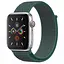 Ремешок Nylon для Apple Watch 42(ser.1-3)/44/45/46/49mm Зеленый / Pine green - миниатюра 1