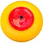 Колесо для тачки Forte PU 16"x4.00"-8" для Budfix WB6405 карбоновый подшипник (142229) - миниатюра 1