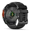 Смарт-часы Garmin Fenix 8 51 мм AMOLED Черный/Серый с силиконовым ремешком QuickFit 26 мм - миниатюра 2