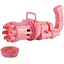 Кулемет з мильних бульбашок Bubble Fun Bubble Gun Blaster машинка для бульбашок рожевий - мініатюра 2