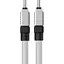 Кабель Baseus CoolPlay Series USB-C to Lightning 20W 2m White (CAKW000102) [153120] - миниатюра 3