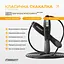 Скакалка с счетчиком EasyFit TwinRope скоростная 2,8 м черный-серый - миниатюра 3