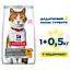Сухий корм з куркою для стерилізованих котів та кішок Hill's Science Plan Sterilised Cat Adult 1-6 with Chicken 1 кг + 500 г - мініатюра 2