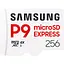 Карта пам'яті Samsung P9 Express Micro SD Express 256Gb, Up to 800 MB/s для Nintendo Switch 2 (MB MK256T/AM) - мініатюра 2
