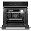 Духовка электрическая Hansa 60 см 62 л A гриль эмаль легкого очищения черный - миниатюра 3