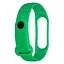 Ремешок силиконовый для Xiaomi Mi Band 3/4, 28 зеленый - миниатюра 2