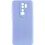 Чохол TPU GETMAN Liquid Silk Full Camera для Xiaomi Redmi Note 8Pro Бузковий / Light urle - мініатюра 1