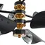 Люстра потолочная Brille Е14 40W BK (BL-749C/8) - миниатюра 8