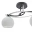Люстра Brille стельова для передпокою E27 60W BK (LK-657C/2) - мініатюра 4