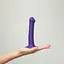 Фалоімітатор Strap-On-Me Bendable Double Density S 17 см чорний - мініатюра 11
