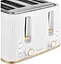 Тостер Sencor STS7540WH біло-золотий 1860 Вт - мініатюра 3