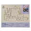 Набір для розпису по номерах "Гортензія блакитно-рожева" 40*50 см, IDEA2-GX47110, ТМ "99IDEAS" - мініатюра 4