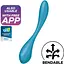 Універсальний вібратор Satisfyer G-Spot Flex 5+ Petrol - мініатюра 2