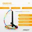 Бисерная скакалка EasyFit FreeRope 2,7 м (мультиколор) - миниатюра 4