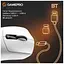 Мишка GamePro Genesis Ranker Wireless/Bluetooth/USB White (GM012W) - мініатюра 2