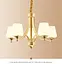 Светодиодная люстра Звон 5027 (Золотая) 5 плафонов - миниатюра 2